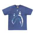 BAPE Tie Dye Twist Shark Tee Navy