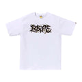 BAPE Trial Camo Logo Tee White