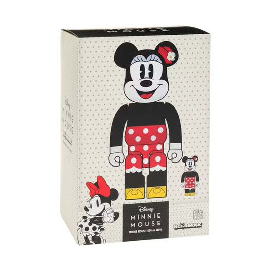 Bearbrick x Disney Minnie Mouse 100% & 400% Set