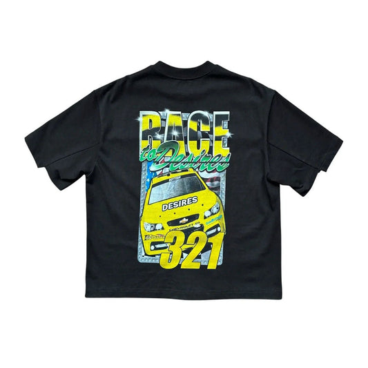 Bottega Desires Race Tee Black