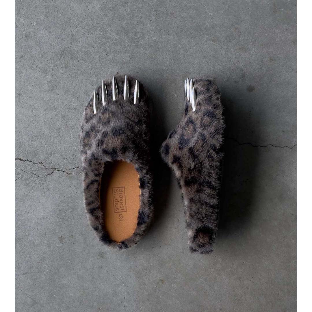 Bravest Studios Bear Claw Mule Dark Leopard