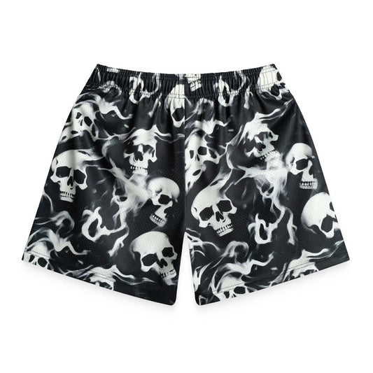 Bravest Studios Black Skelly Shorts
