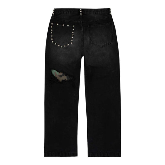 Bravest Studios Gutted Camo Black Denim Jeans