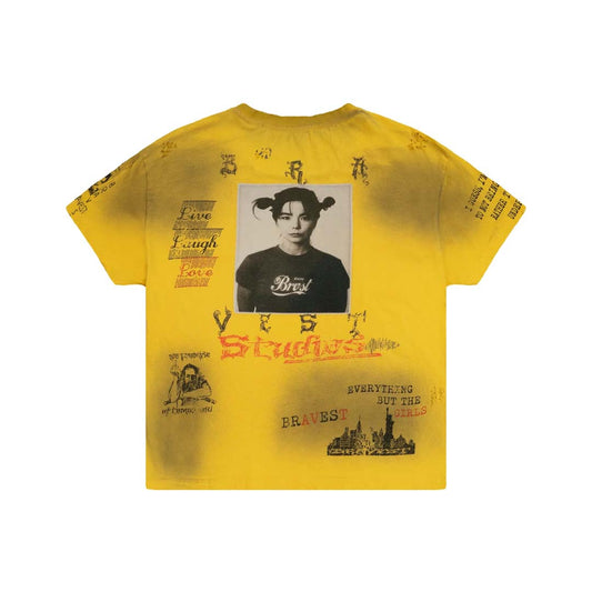 Bravest Studios Yellow Heirloom Tee