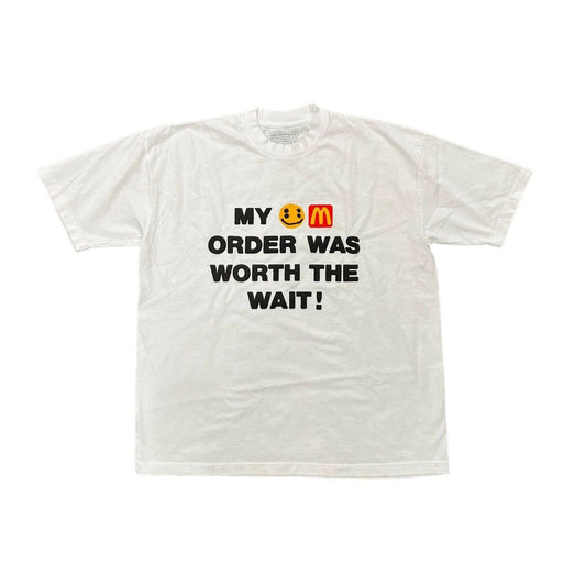 Cactus Plant Flea Market x McDonald's Worth The Wait Tee White