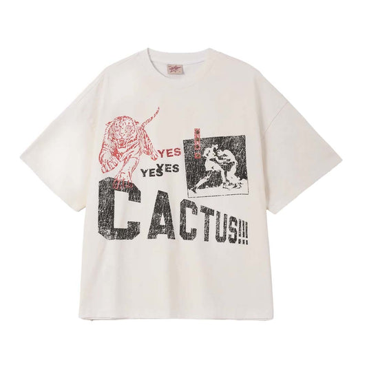 Cactus Valley Cactus Tee White