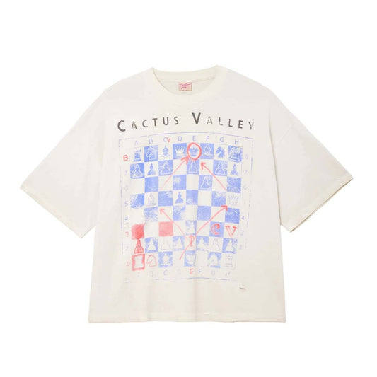 Cactus Valley Chess Tee White