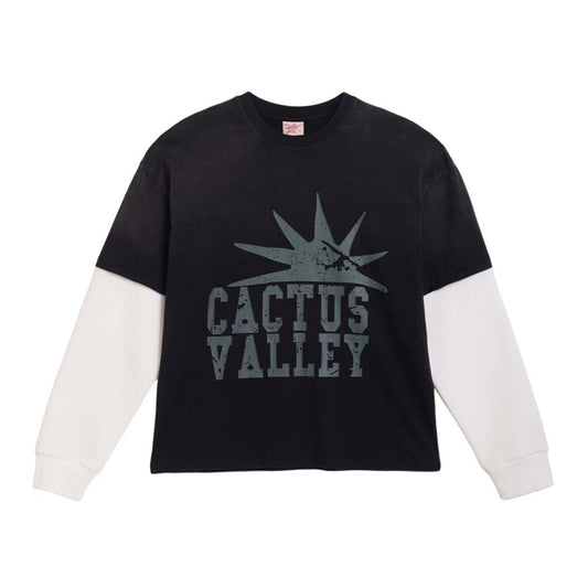 Cactus Valley Oreo Double Layer Thermal Tee