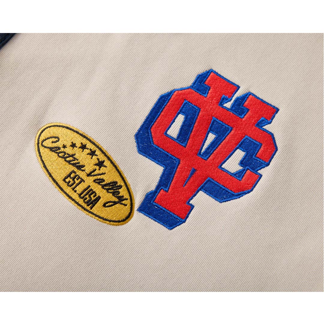 Cactus Valley Patch Polo Shirt Cream