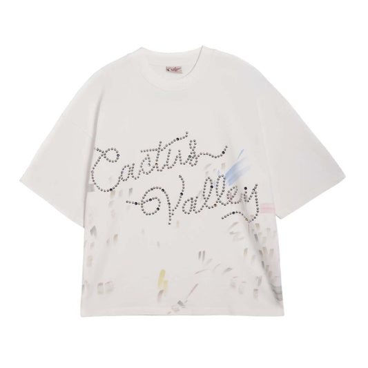 Cactus Valley Splatter Tee Cream