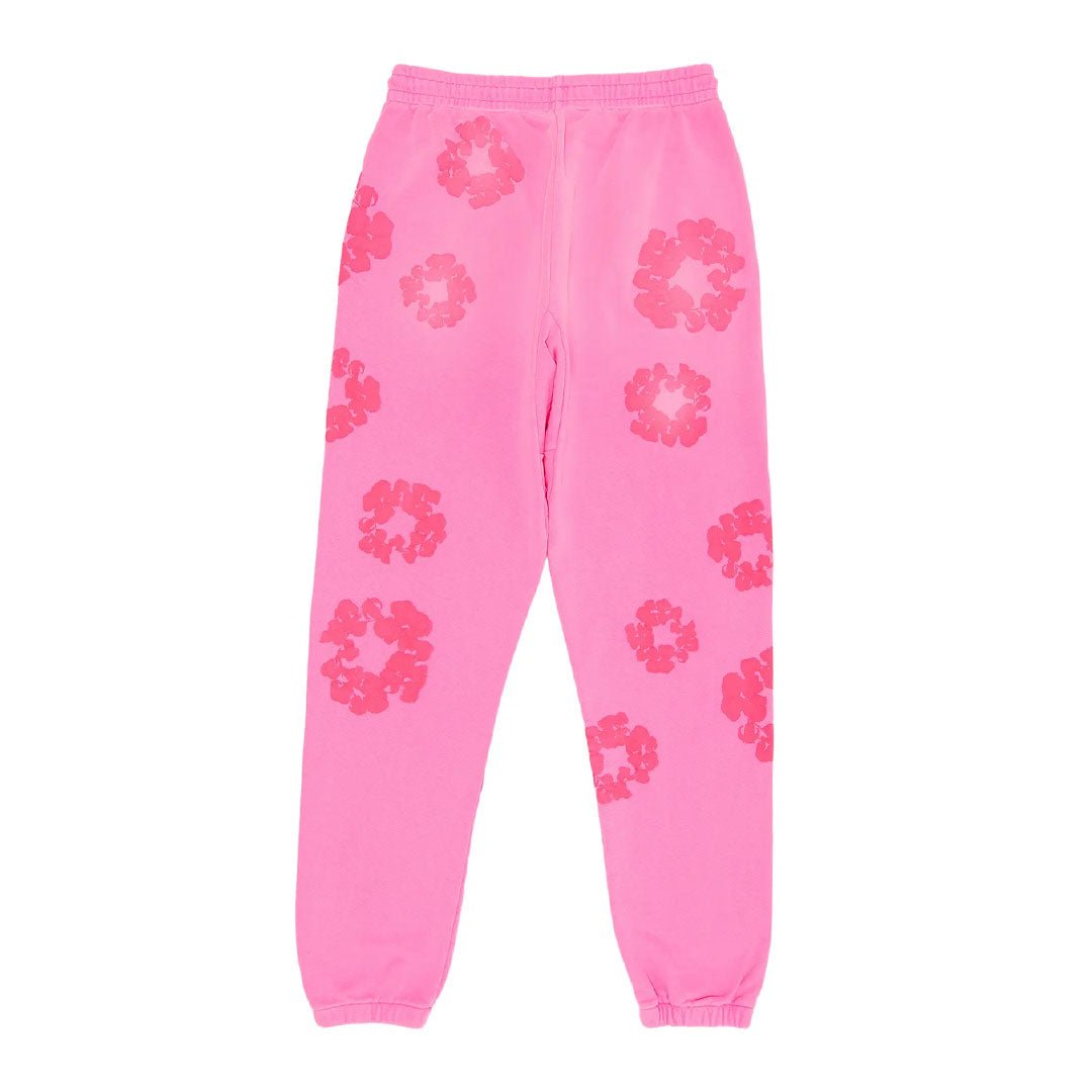 Denim Tears Mono Cotton Wreath Sweatpants 'Pink'