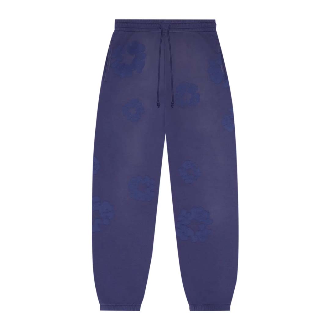 Denim Tears Mono Cotton Wreath Sweatpants 'Washed Blue'