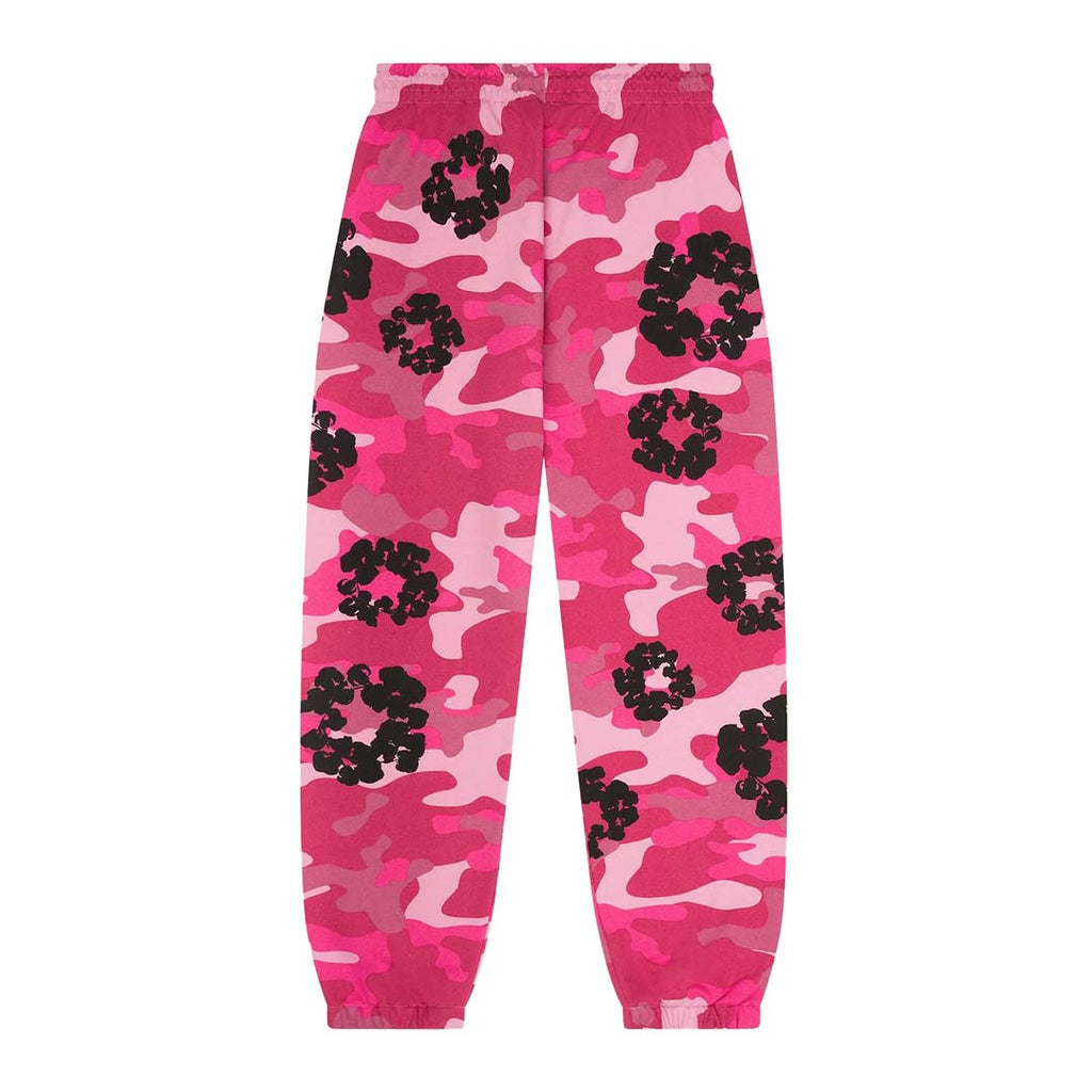 Denim Tears Wreath Sweatpant 'Pink Camo'