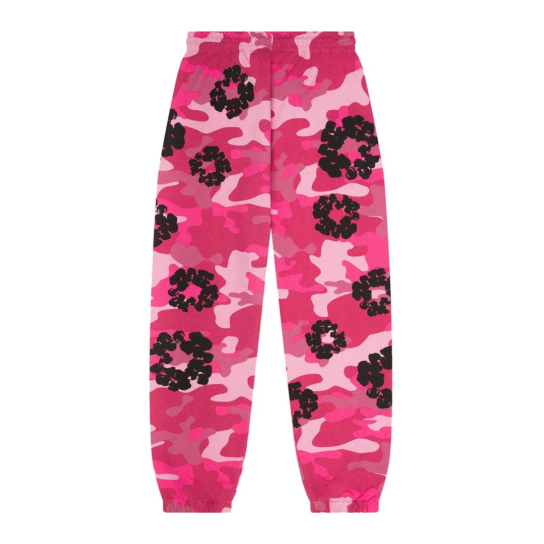 Denim Tears Wreath Sweatpant 'Pink Camo'
