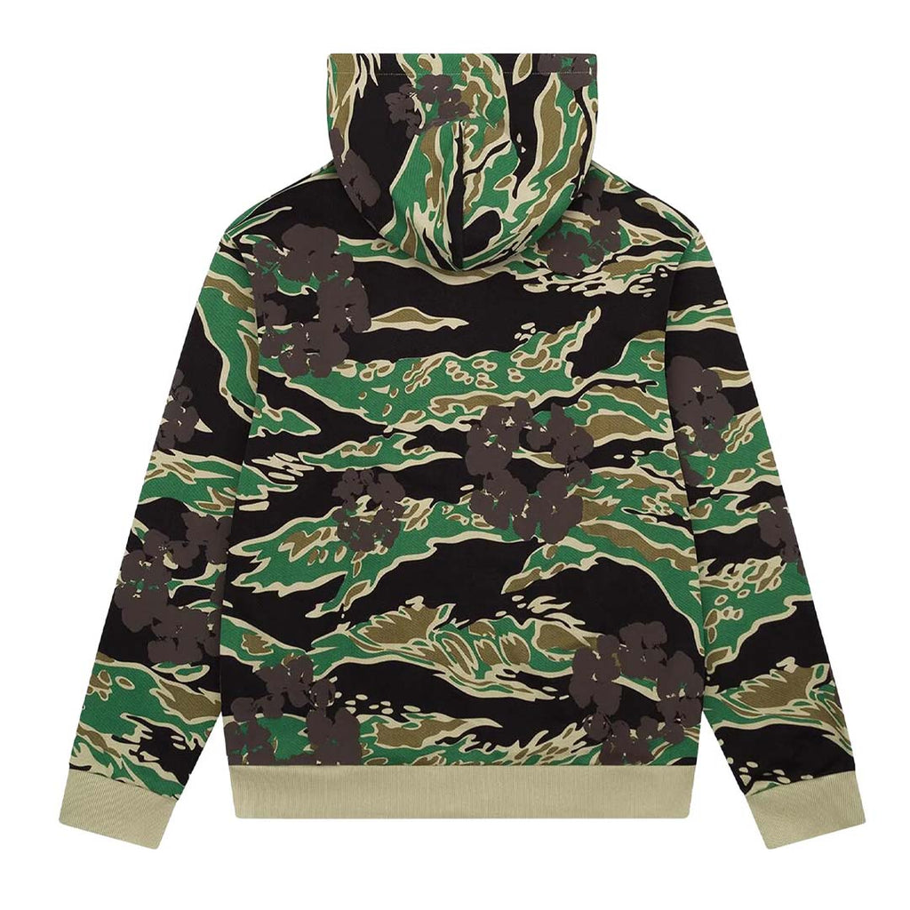 Denim Tears Wreath Zip Sweatshirt 'Green Camo'