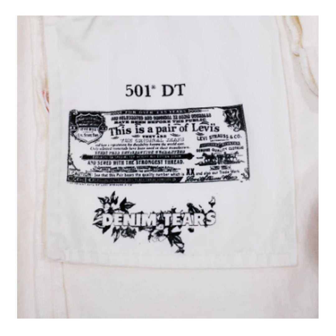 Denim Tears x Levi's Cotton Wreath Jeans White