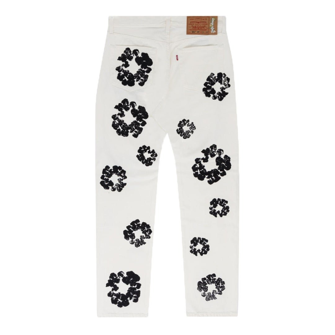 Denim Tears x Levi's Cotton Wreath Jeans White