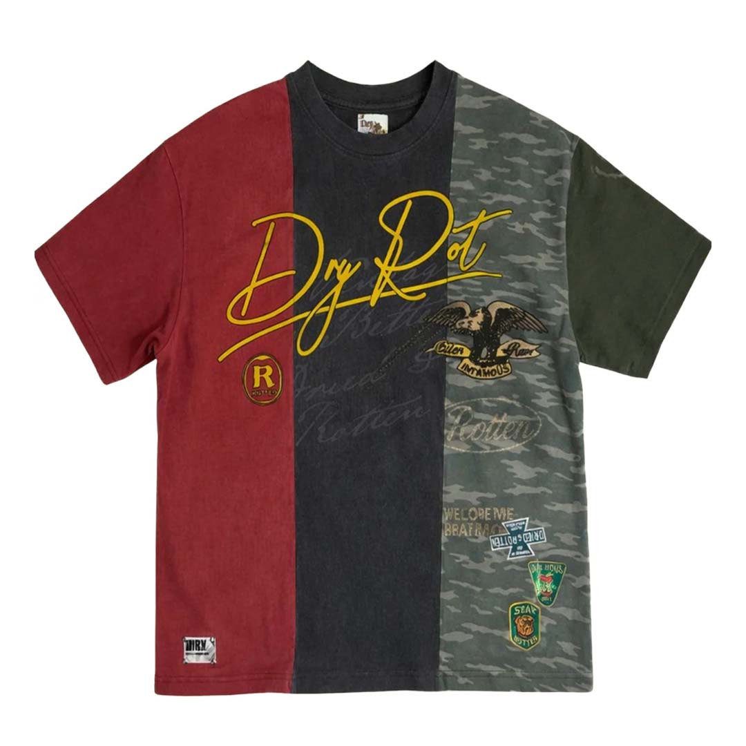 Dry Rot Triple Stack Tee Multi Color