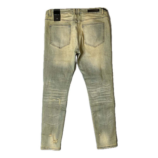 Embellish Cast Denim Light Blue Sand Jeans