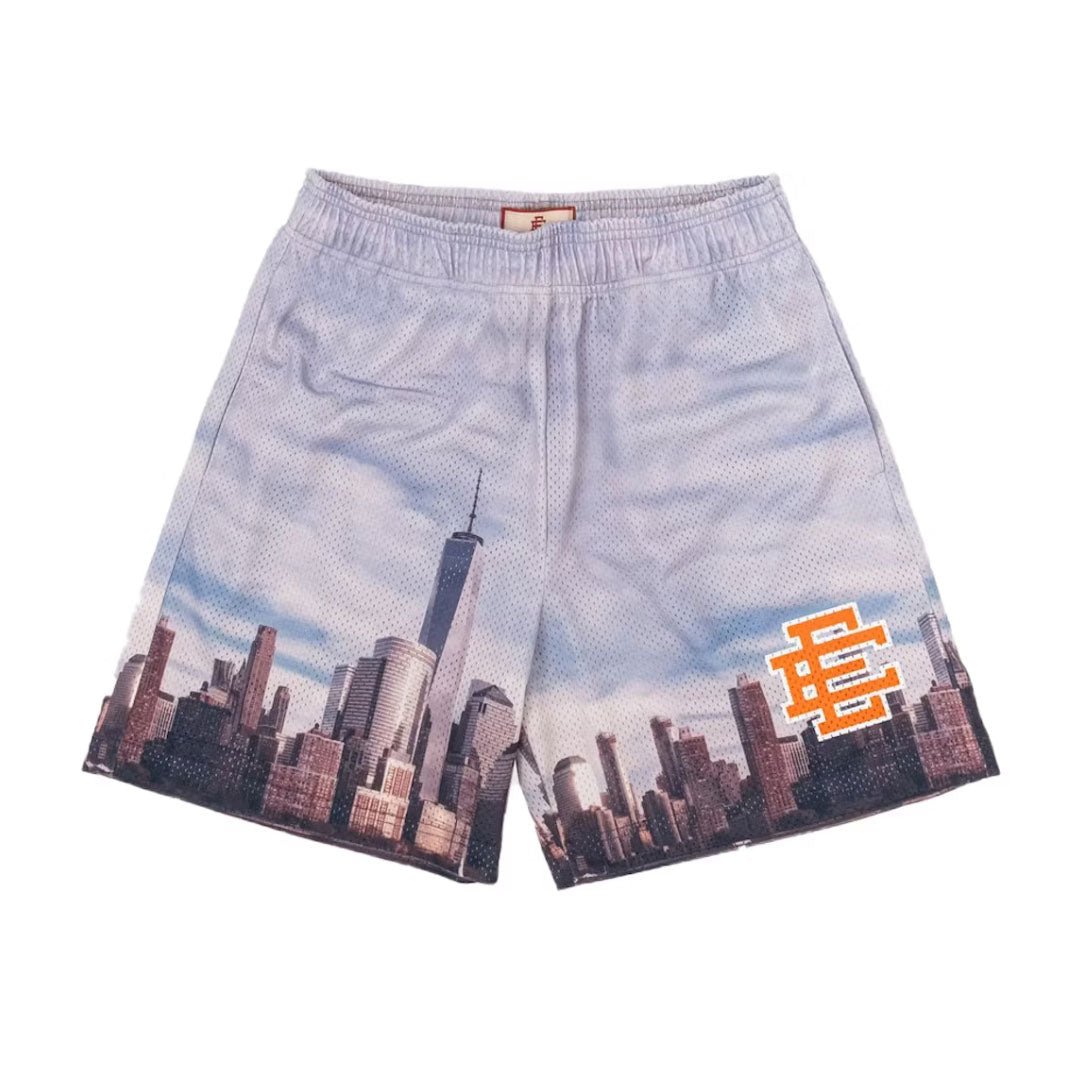 Eric Emanuel EE Basic Skyline Short New York Blue Orange