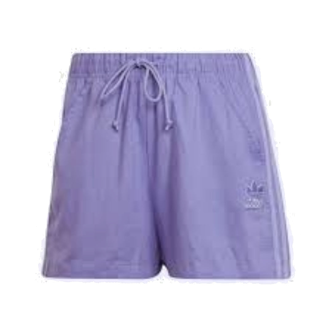 (WMNS) adidas Originals Linen Shorts Asia Sizing 'Purple' HC1936