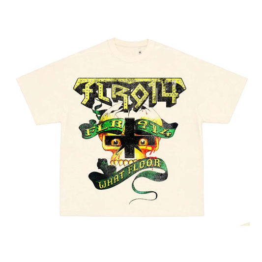 Floor 914 Aztec Cream Tee