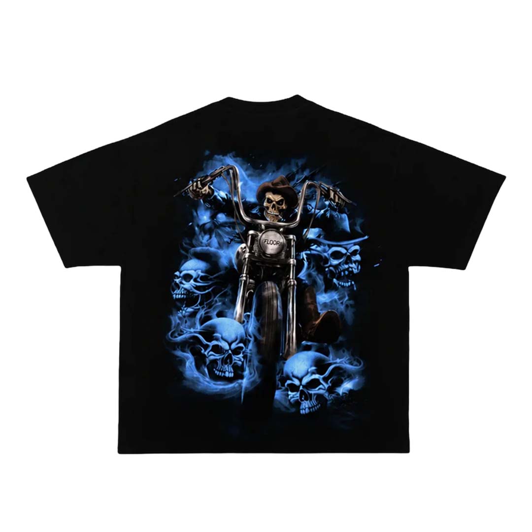 Floor 914 Chopper Black Tee