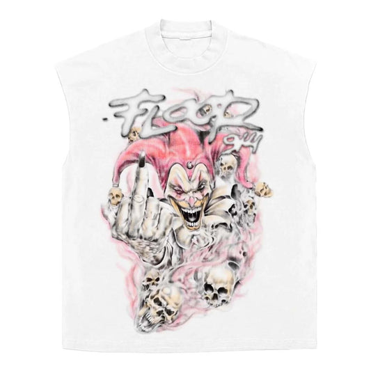 Floor 914 Jester White Sleeveless Tee