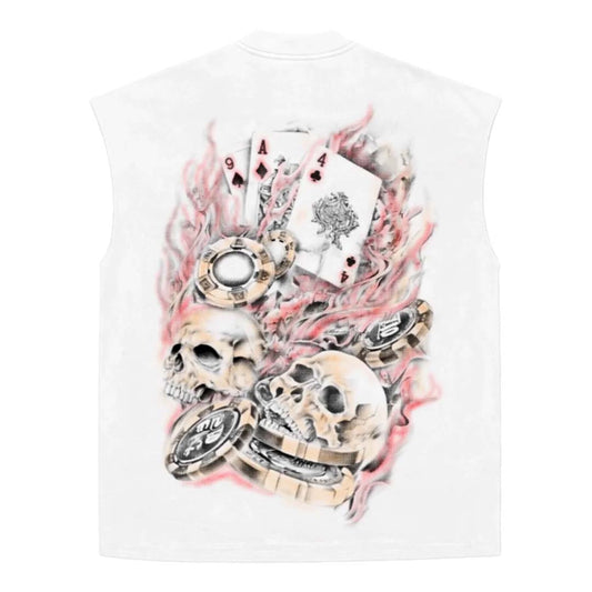 Floor 914 Jester White Sleeveless Tee