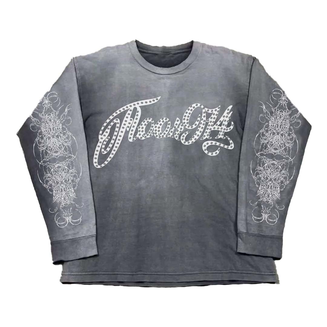 Floor 914 Phantom Long Sleeve Tee Faded Grey