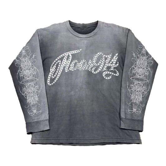 Floor 914 Phantom Long Sleeve Tee Faded Grey
