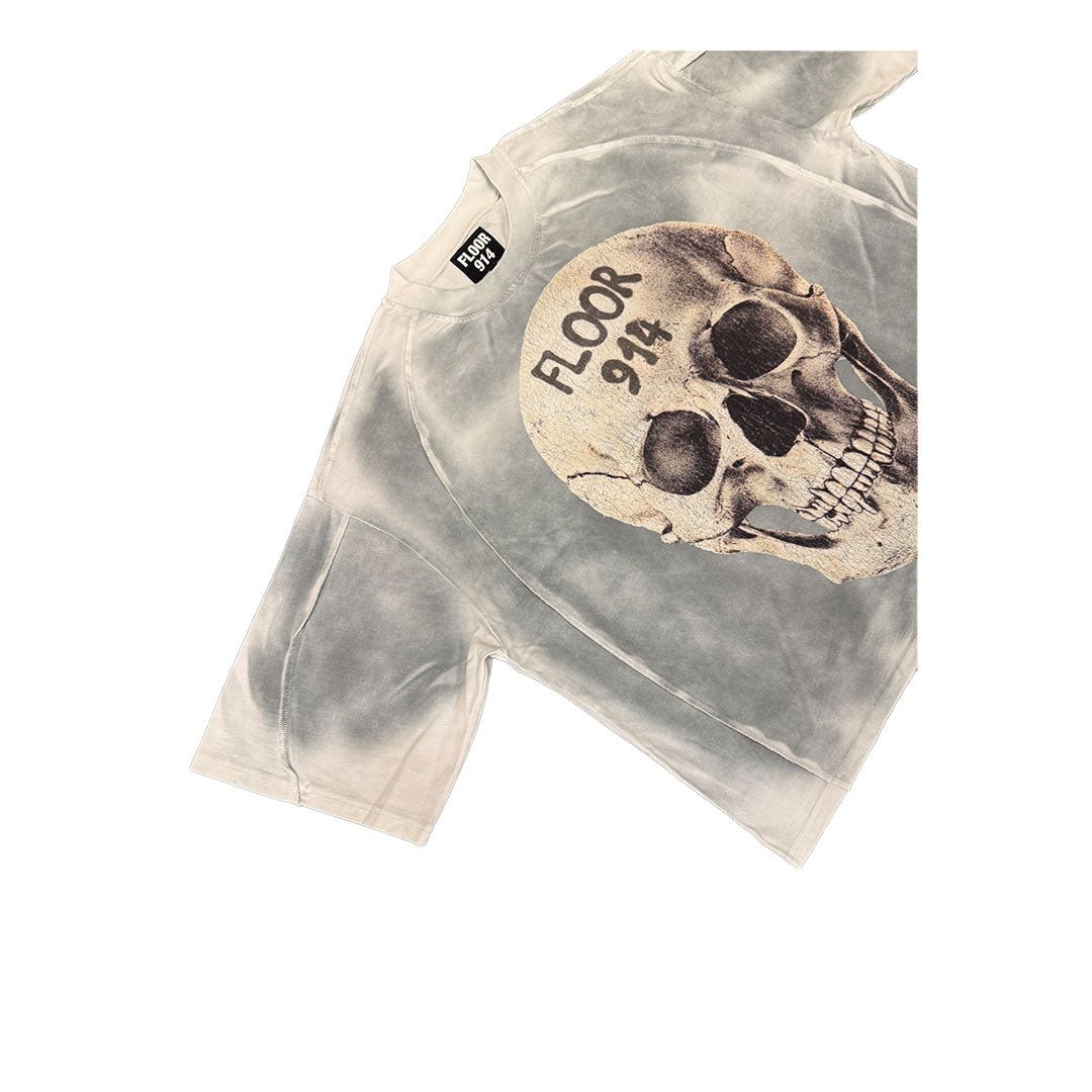 Floor 914 Reaper Oversized Boxy Tee White