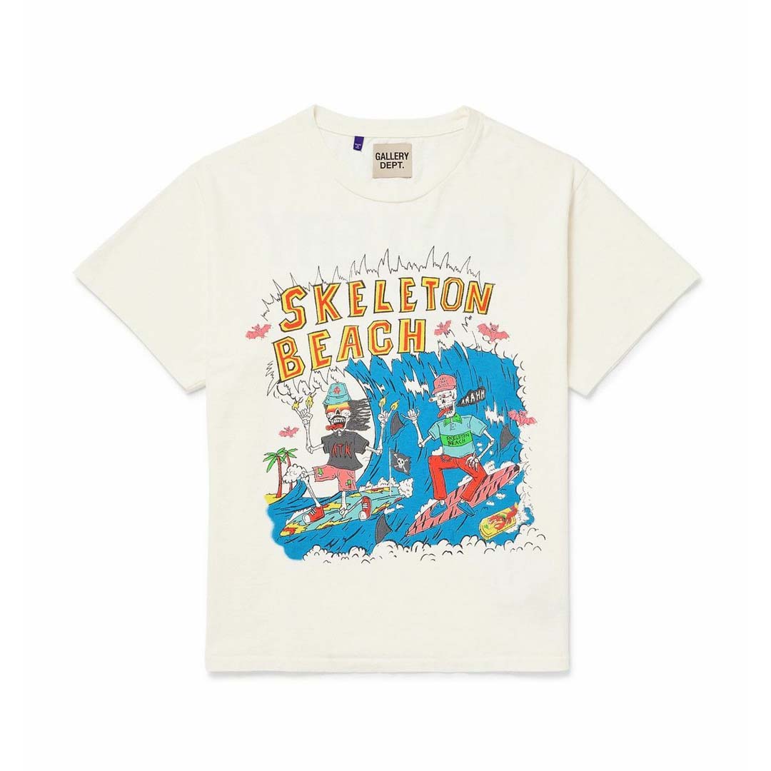 Gallery Dept. Skeleton Beach Tee White