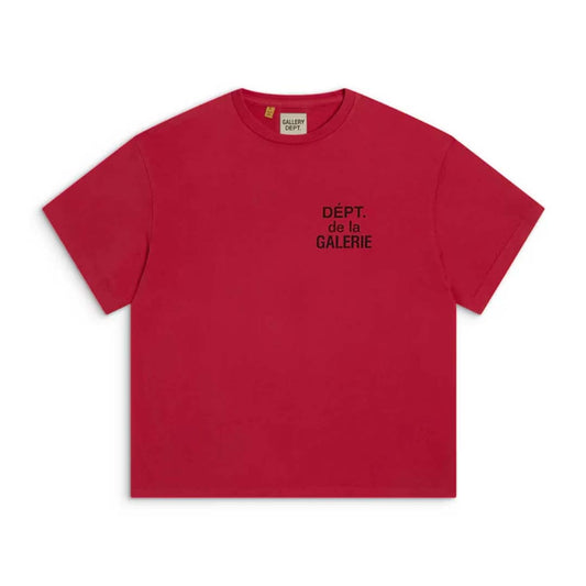 Gallery Dept. Souvenir French Logo Tee Red Black