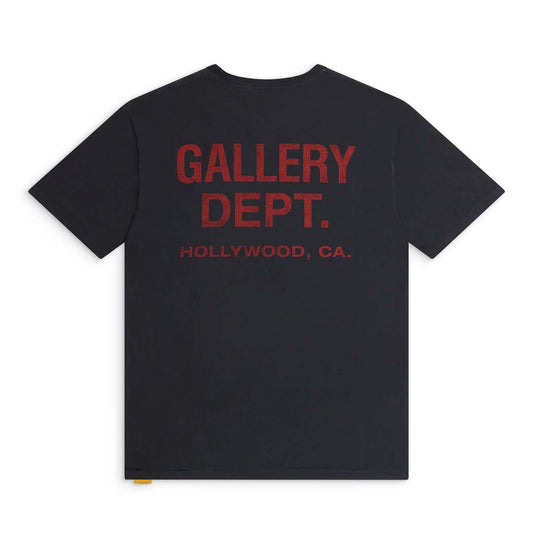 Gallery Dept. Souvenir Tee Black Red