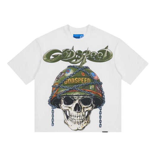 Godspeed Badges of Honor II White Tee