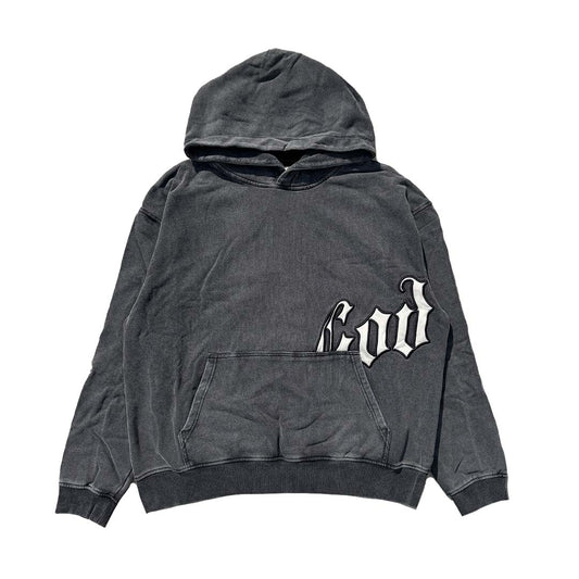 Godspeed Big Logo Grey Wash Hoodie