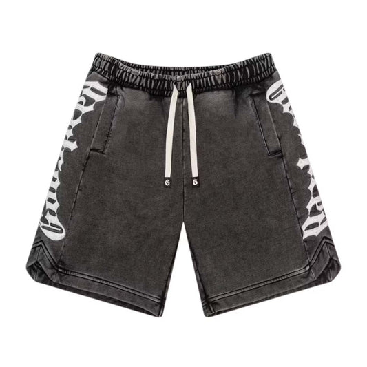 Godspeed Courtside Shorts Charcoal Grey Wash