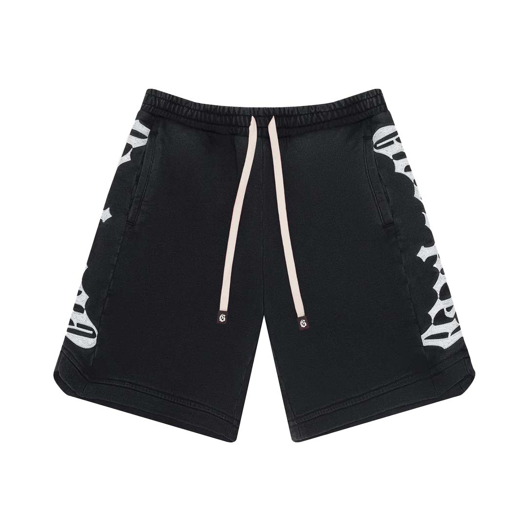 Godspeed Courtside Sweat Shorts Black Wash