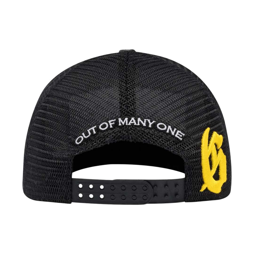 Godspeed E Pluribus Trucker Hat Black Black