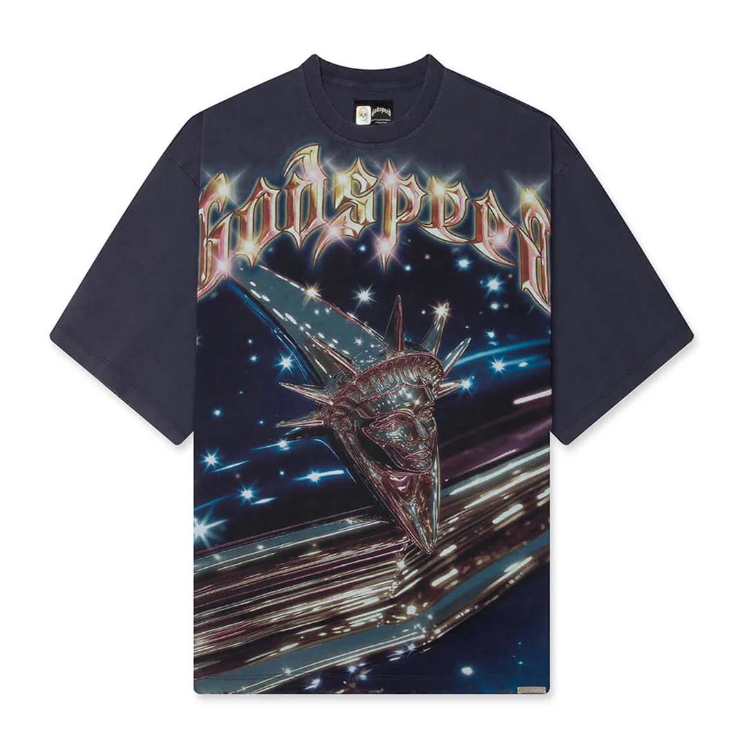 Godspeed Liberty Cruiser Tee Navy