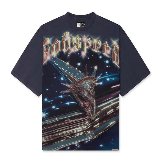 Godspeed Liberty Cruiser Tee Navy