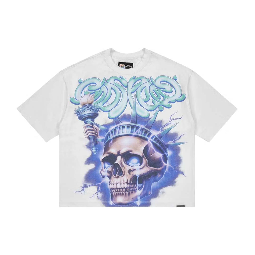 Godspeed Liberty Tears Tee Snow White