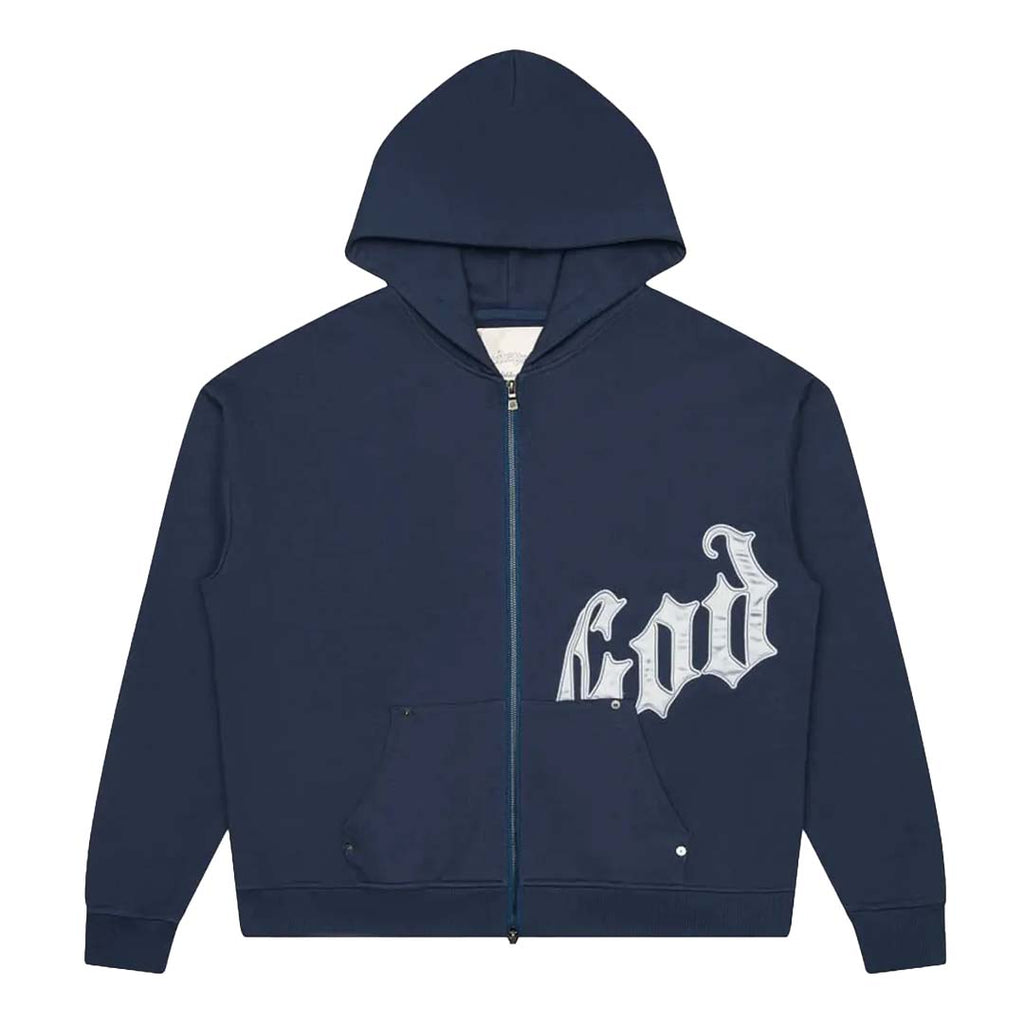 Godspeed Navy Grey Sweatsuit Hoodie & Sweatpants Set