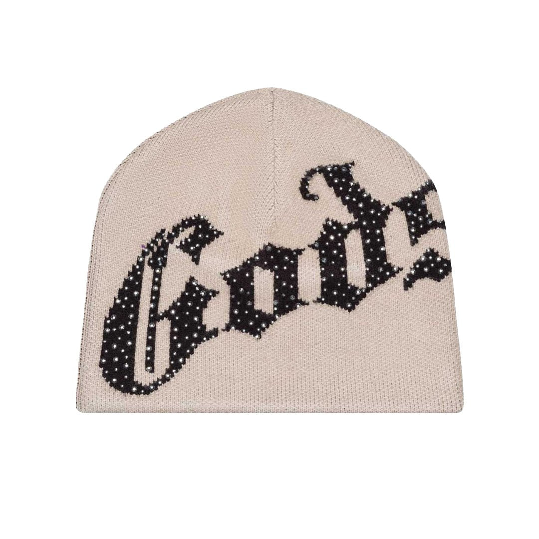 Godspeed OG Logo Studded Beanie Bone