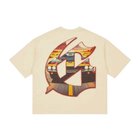 Godspeed On The Run Bone Tee
