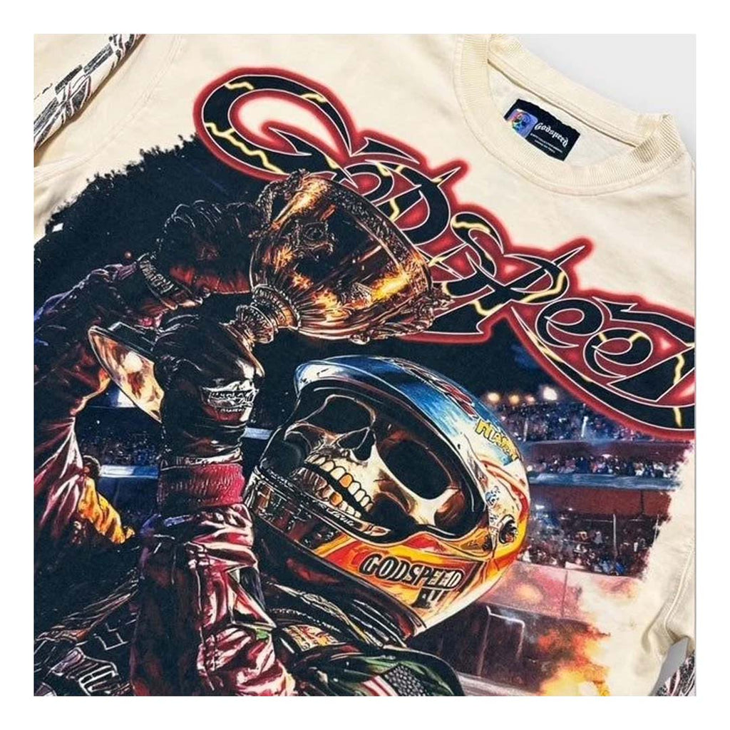 Godspeed Podium Dreams Long Sleeve Tee Bone