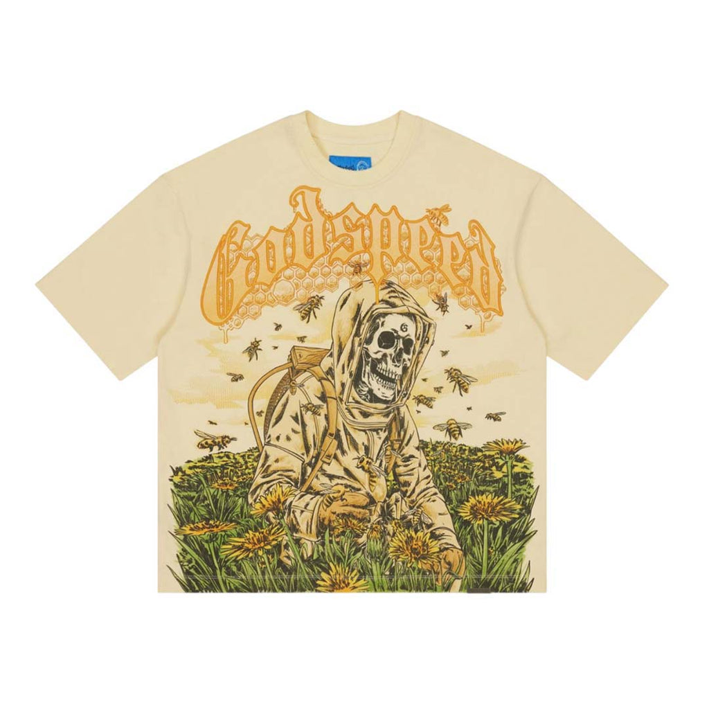Godspeed Save The Bees II Bone Tee