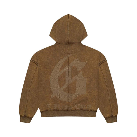 Godspeed Studded OG Logo Zip Up Hoodie Brolive