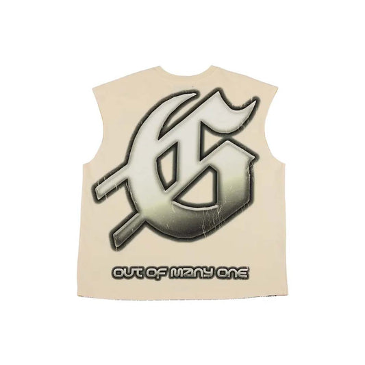 Godspeed Sunken Liberty 2 Sleeveless Tee Bone